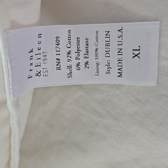 FRANK & EILEEN WHITE DUBLIN NOTCHED LAPEL JACKET - Picture 3 of 12